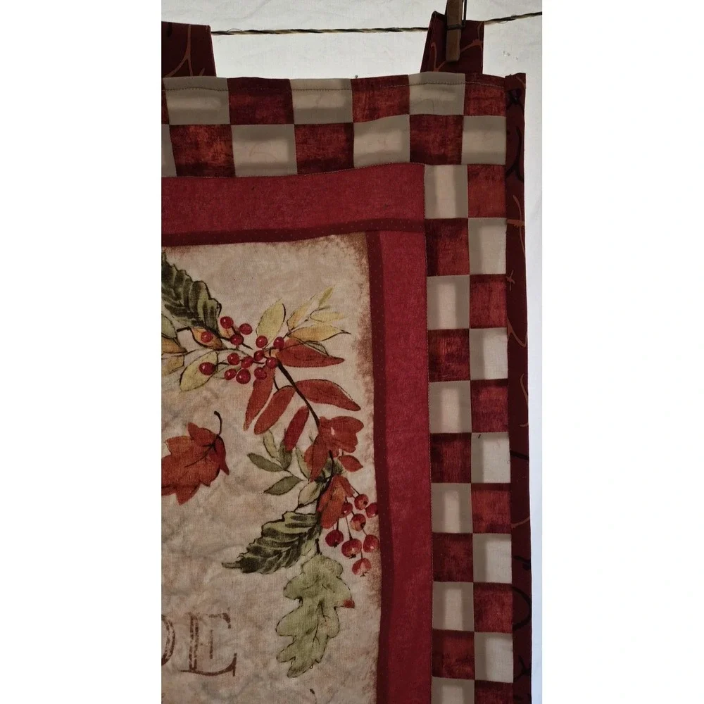 Seeds of Gratitude Quilted Panel